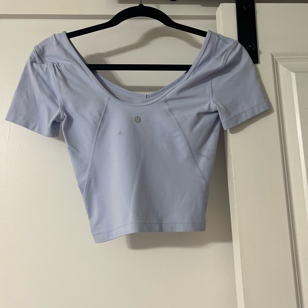 Lulu lemon align tee size 4